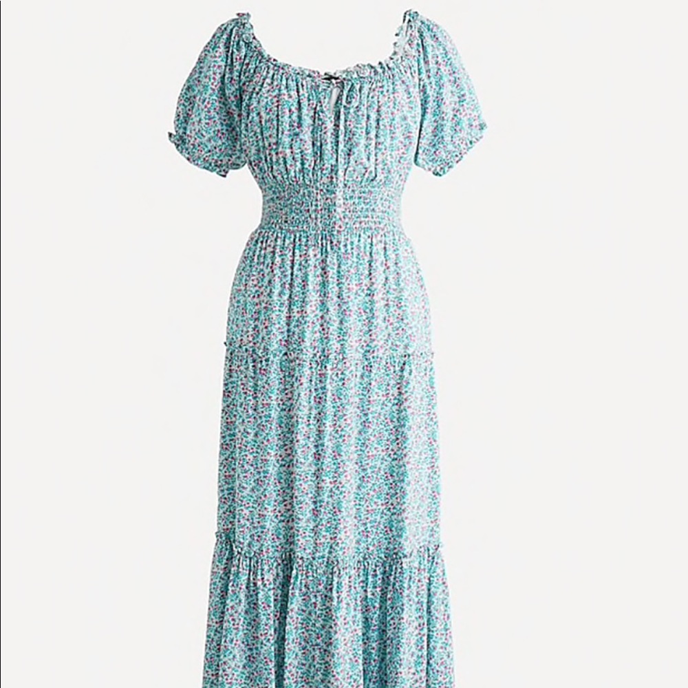 J Crew floral dress